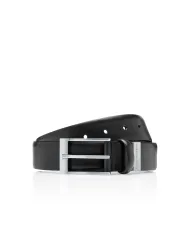 Porsche Design Cintura uomo in pelle lucida Nero