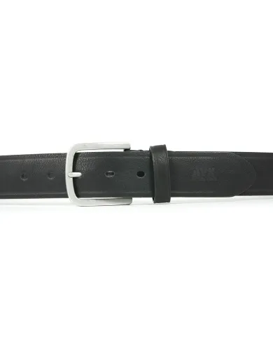 Avirex Cintura in pelle vintage altezza cm 4 Avirex Nero