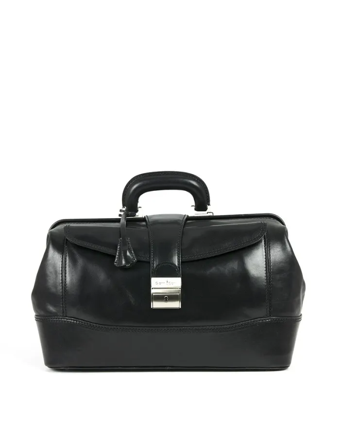 Gianni Conti Cartella in cuoio per medico Gianni Conti. Nero