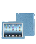 Piquadro Custodia in pelle per iPad2 Azzurro