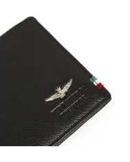 Aeronautica Militare Portafoglio per uomo "Flag" Nero