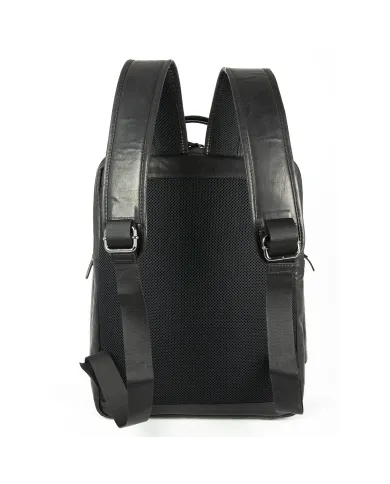 Aeronautica Militare Zaino porta pc 15" pelle "Vintage" Nero