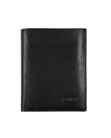 Bric's Portafoglio verticale in cuoio Nero