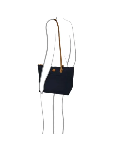 Bric's Borsa shopper in tessuto X-Collection Blu