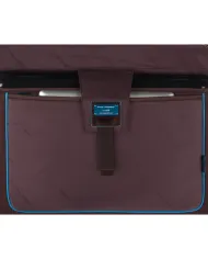 Piquadro Borsa messenger, con tasca per notebook 14" e tablet, Piquadro "Blue square" Nero