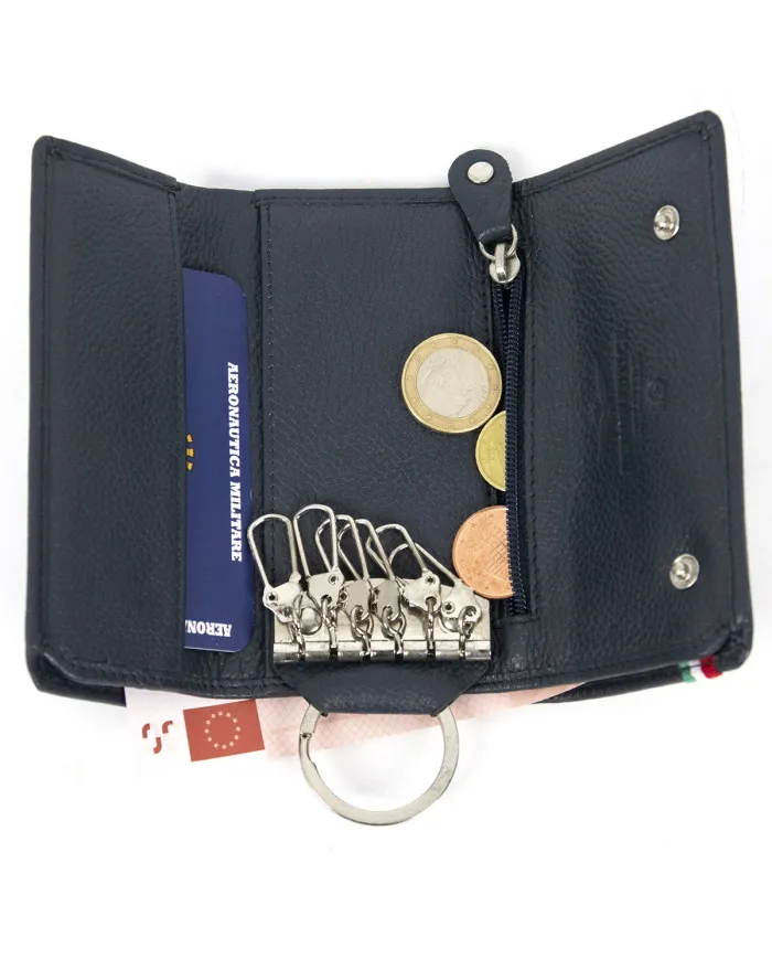 Aeronautica Militare Portachiavi con sei ganci "Flag" Blu