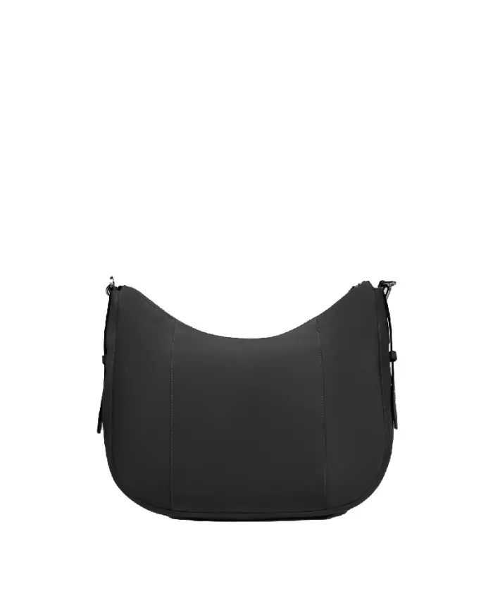 Piquadro Borsa tessuto e pelle Lyra Nero