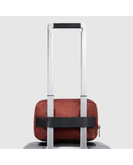 Piquadro Necessaire in tessuto riciclato PQ Earth Arancio