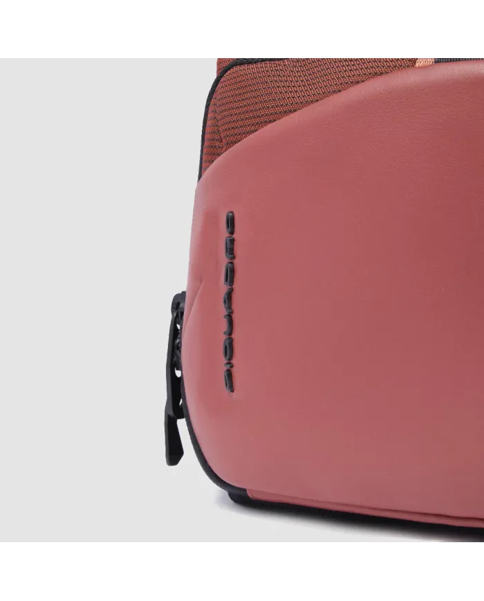 Piquadro Necessaire in tessuto riciclato PQ Earth Arancio