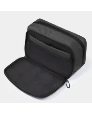 Piquadro Necessaire in tessuto riciclato PQ Earth Nero