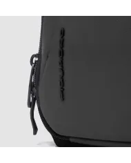 Piquadro Necessaire in tessuto riciclato PQ Earth Nero