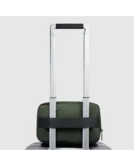 Piquadro Necessaire in tessuto riciclato PQ Earth Verde