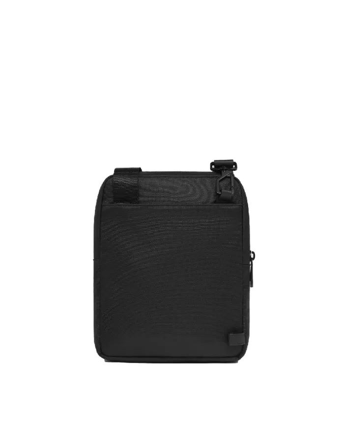 Piquadro Borsello piccolo tessuto riciclato Wollem Nero