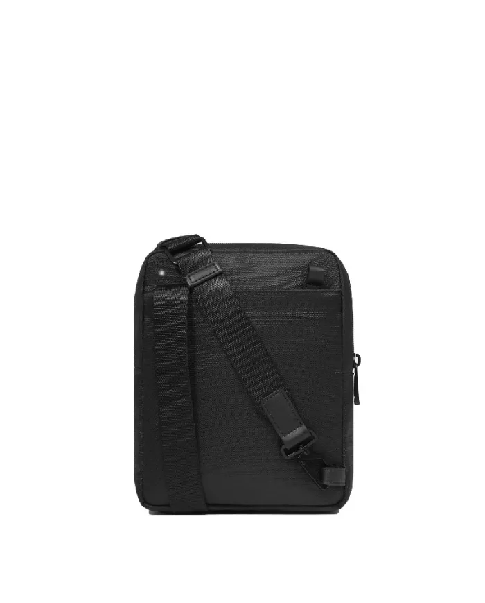 Piquadro Borsello piccolo tessuto riciclato Wollem Nero