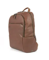 Piquadro Zaino pelle porta pc 14 Cuoio