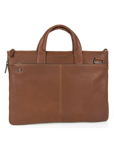 Piquadro Cartella Piquadro pelle Cuoio