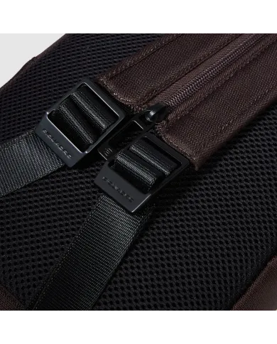 Piquadro Monospalla tessuto Wollem Testa moro