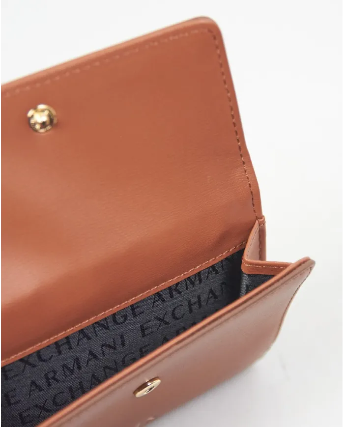 Armani Exchange Portafoglio piccolo donna Cuoio