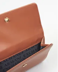 Armani Exchange Portafoglio piccolo donna Cuoio