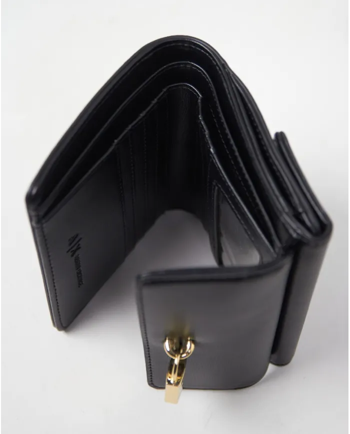Armani Exchange Portafoglio piccolo donna Nero