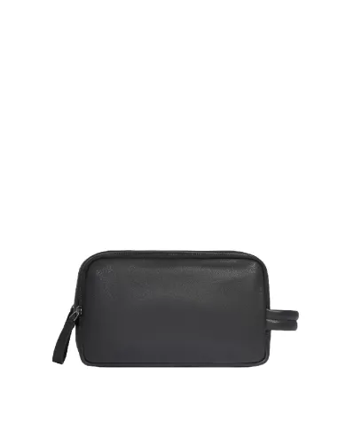 Piquadro Beauty case pelle Cronus Nero