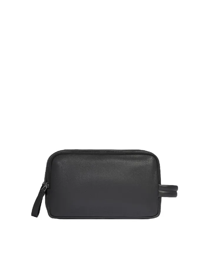 Piquadro Beauty case pelle Cronus Nero