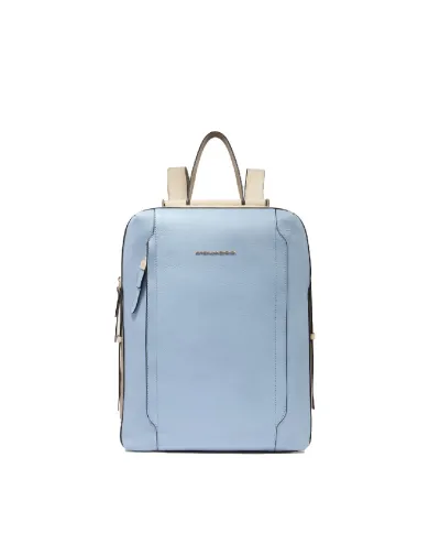 Piquadro Zaino donna porta pc 14" Circle Azzurro/Multicolor