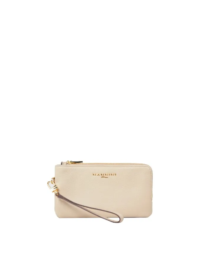 Nannini Portafoglio pochette Beige Nannini Portafoglio pochette Beige