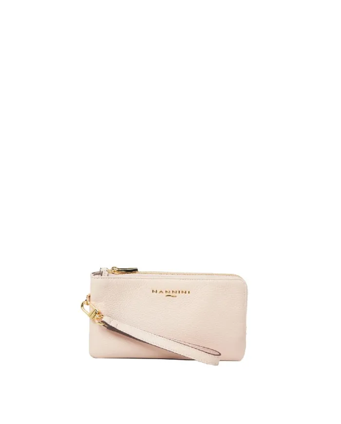 Nannini Portafoglio pochette Cipria Nannini Portafoglio pochette Cipria