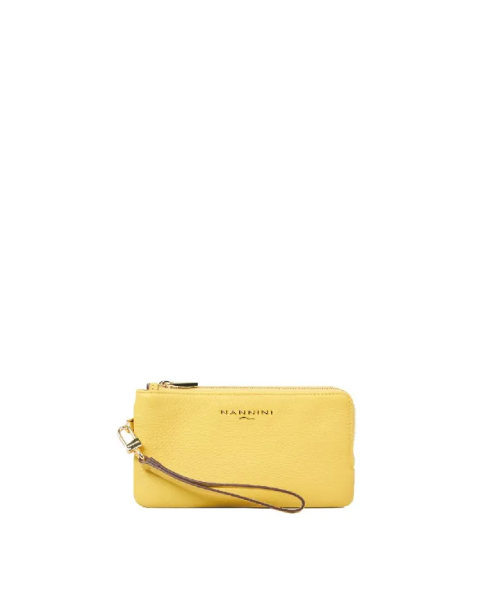 Nannini Portafoglio pochette Giallo Nannini Portafoglio pochette Giallo