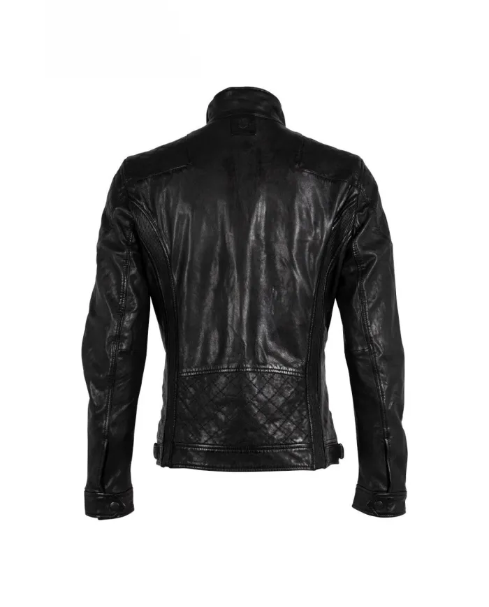 Gipsy Giacca in pelle uomo Nevado Nero