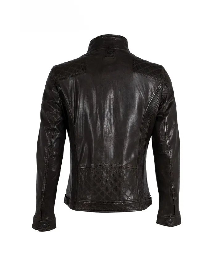 Gipsy Giacca in pelle uomo Nevado Verde