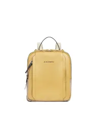 Piquadro Zaino donna porta pc 12,9" Circle Giallo/Beige