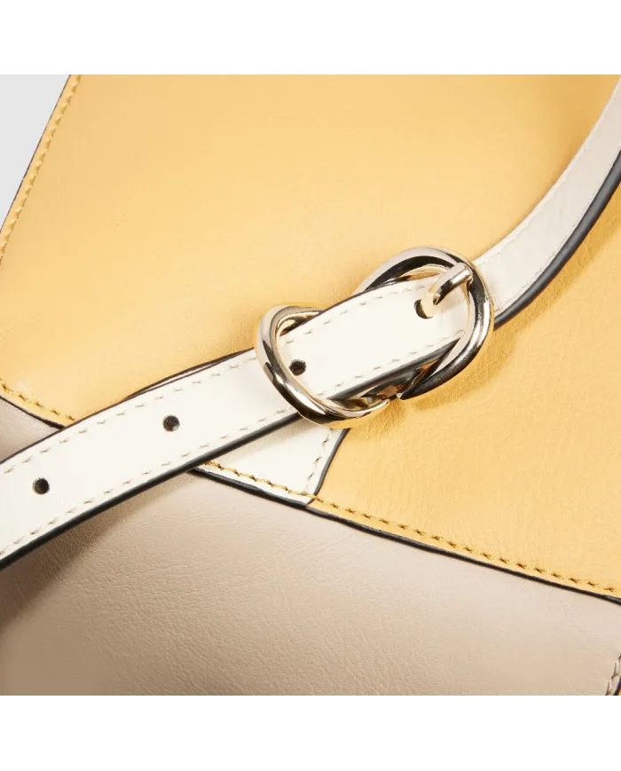 Piquadro Zaino donna porta pc 12,9" Circle Giallo/Beige