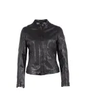 Gipsy Giubbotto pelle per donna .Nero