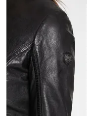 Gipsy Giubbotto pelle per donna .Nero