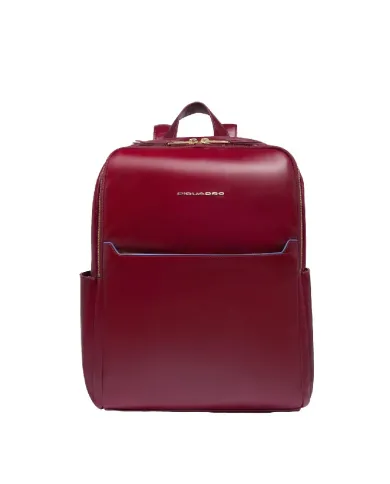 Piquadro Zaino donna porta pc 14" Blue Square Rosso