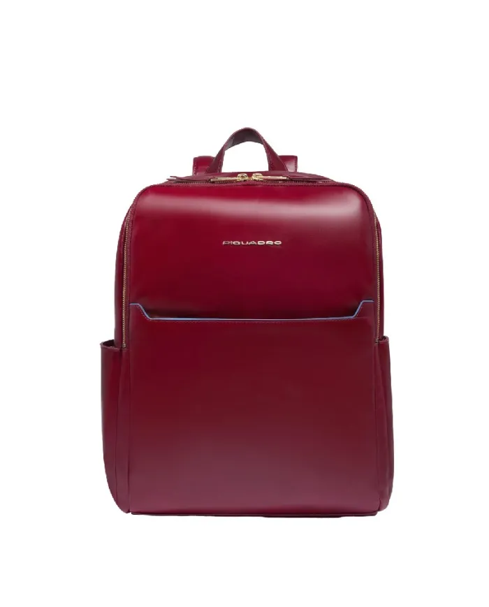 Piquadro Zaino donna porta pc 14" Blue Square Rosso
