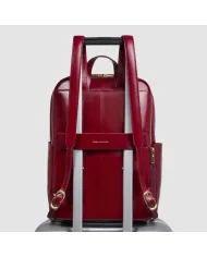 Piquadro Zaino donna porta pc 14" Blue Square Rosso