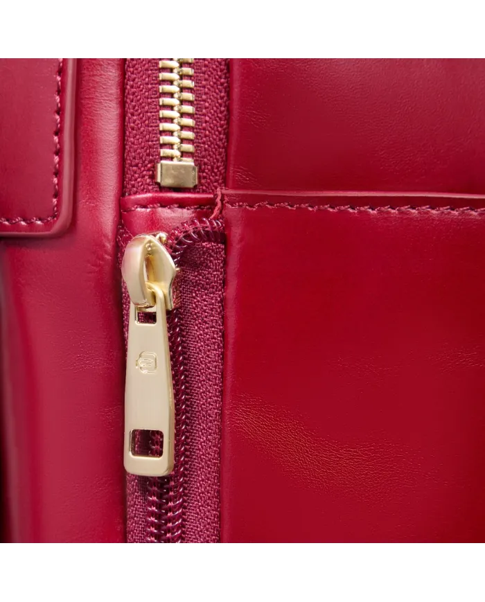 Piquadro Zaino donna porta pc 14" Blue Square Rosso