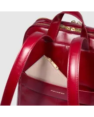 Piquadro Zaino donna porta pc 14" Blue Square Rosso