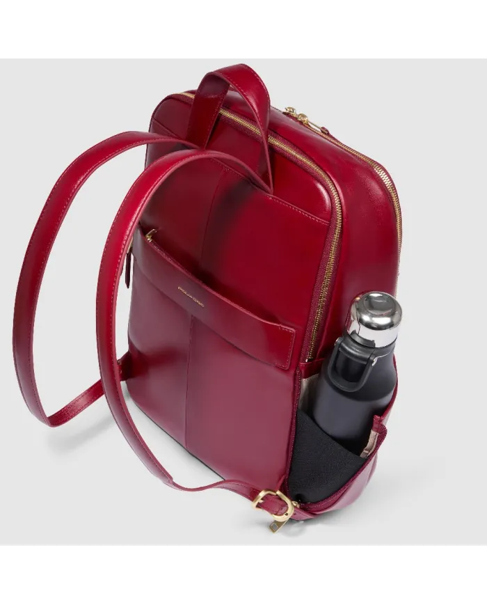 Piquadro Zaino donna porta pc 14" Blue Square Rosso