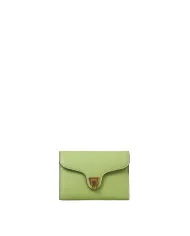 Coccinelle Portafoglio piccolo in pelle Beat Soft Verde Coccinelle Portafoglio piccolo in pelle Beat Soft Verde