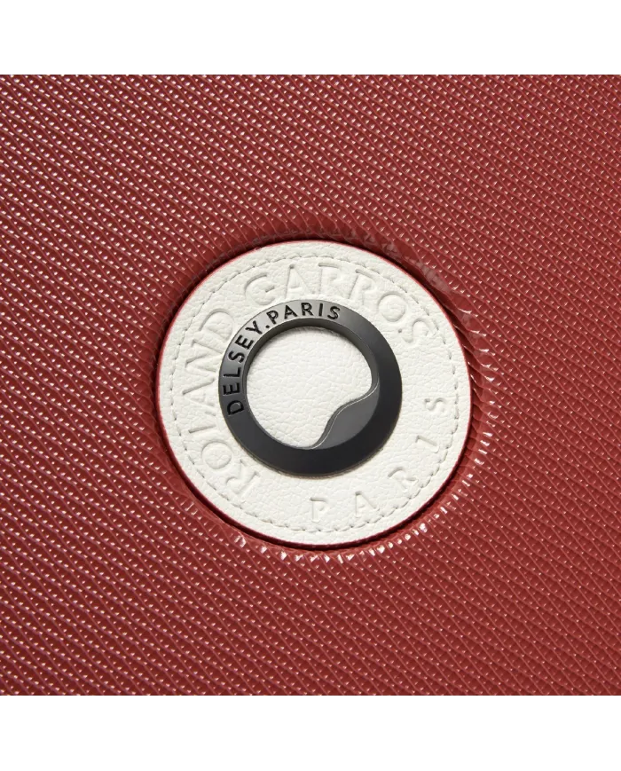 Delsey Trolley bagaglio a mano Chatelet 2 Roland Garros Mattone Delsey Trolley bagaglio a mano Chatelet 2 Roland Garros Mattone