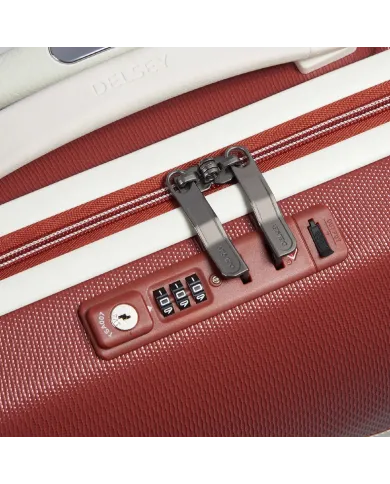 Delsey Trolley bagaglio a mano Chatelet 2 Roland Garros Mattone
