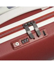 Delsey Trolley bagaglio a mano Chatelet 2 Roland Garros Mattone Delsey Trolley bagaglio a mano Chatelet 2 Roland Garros Mattone