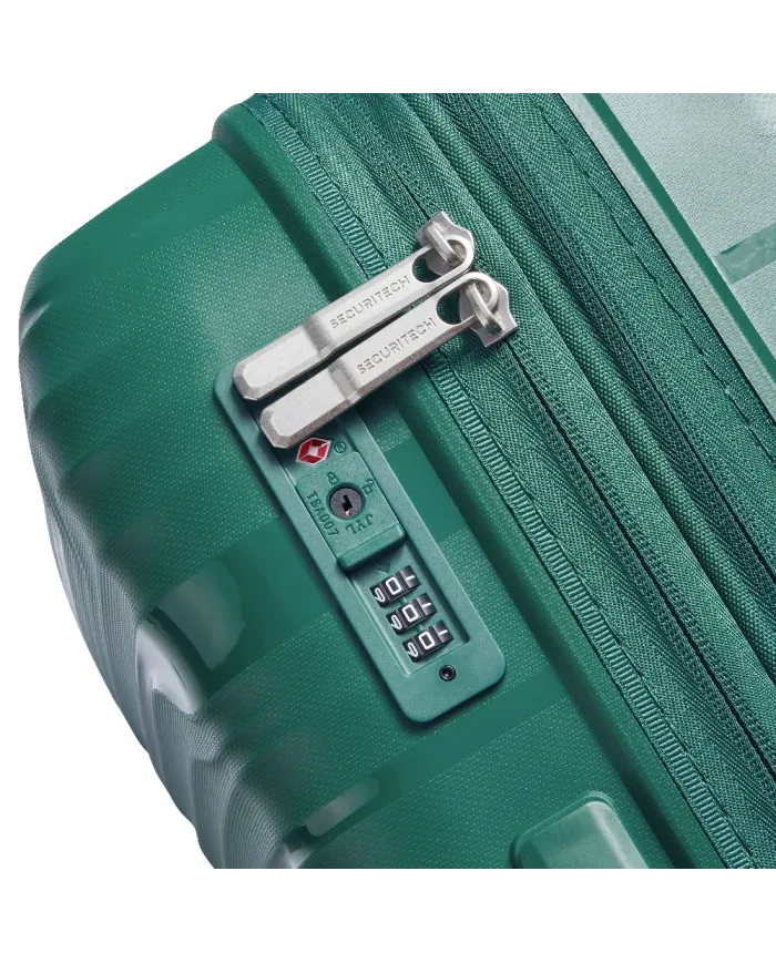 Delsey Trolley bagaglio a mano Dune Securitech by Delsey Verde