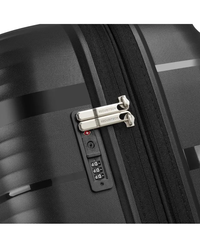 Delsey Trolley grande Dune Securitech by Delsey Nero