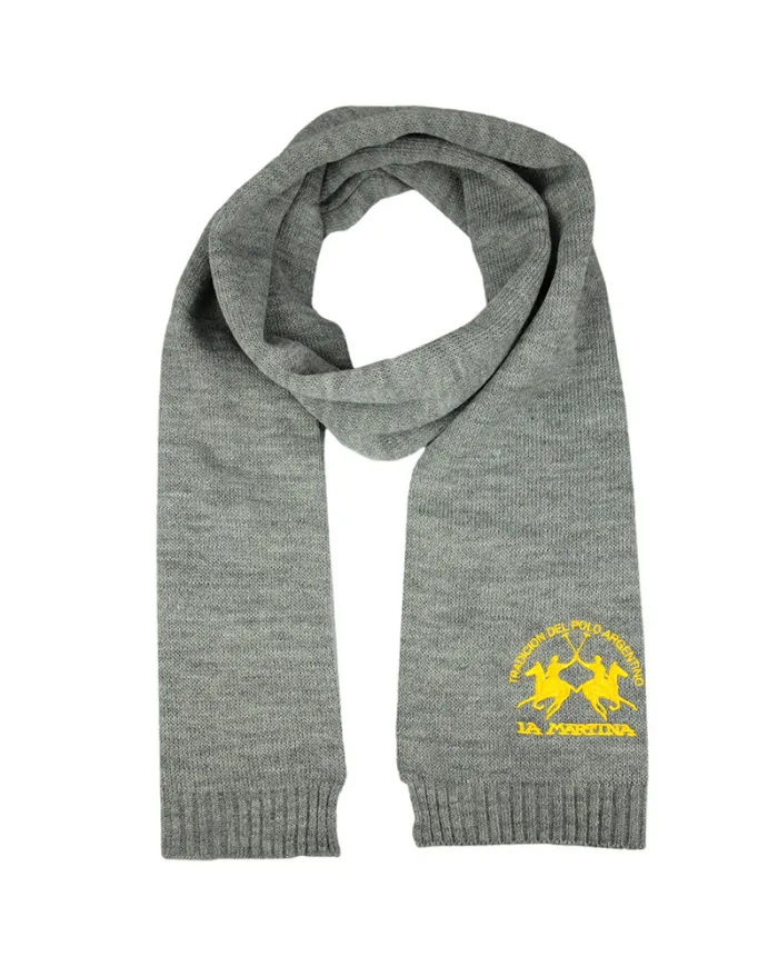 La Martina Sciarpa uomo Grigio