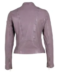 Gipsy Giacca donna in pelle Lilla
